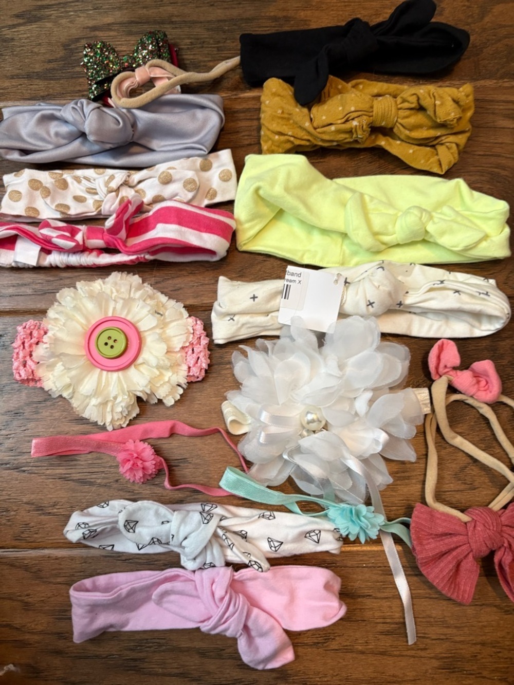 Girls' Assorted Knot & Floral Headband Set - Multi-Color